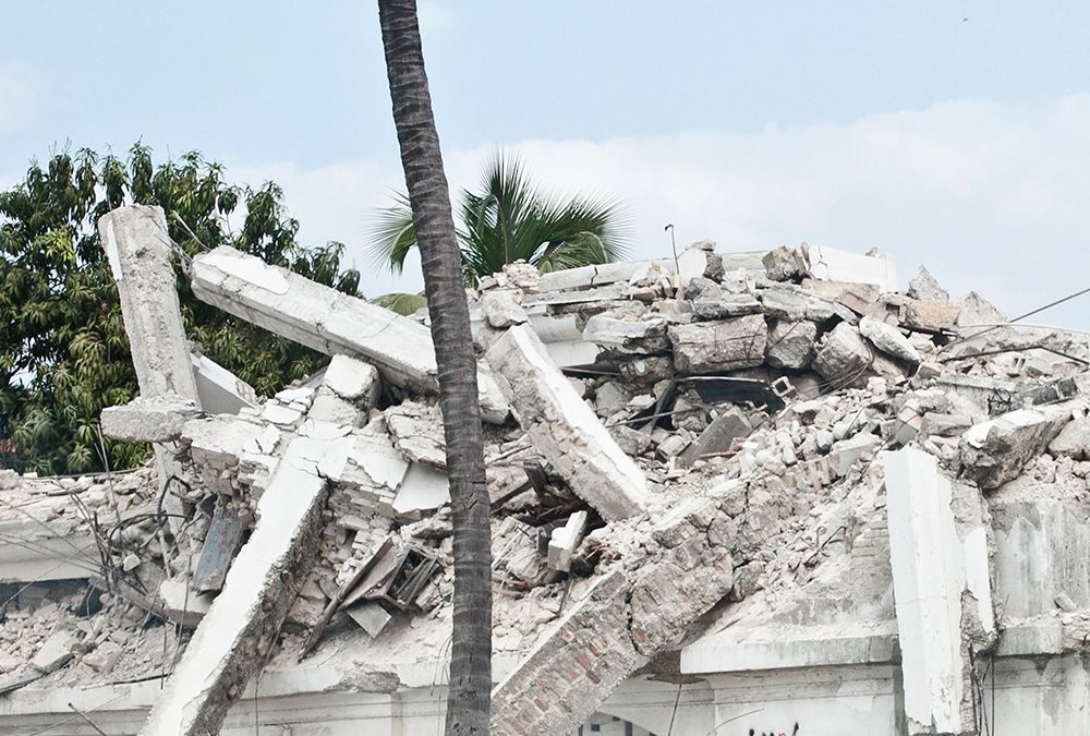 damage from Haiti earthquake opener