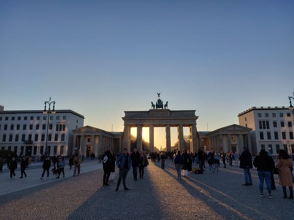 Berlin Gate at sunset thumbnail