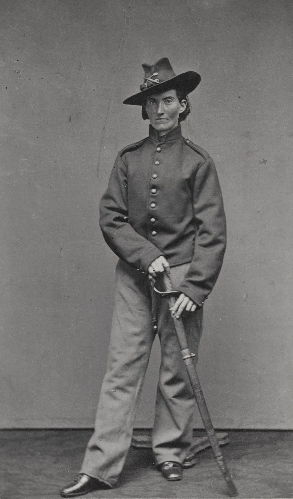 Frances Clayton, a woman who claimed she'd fought in the Civil War