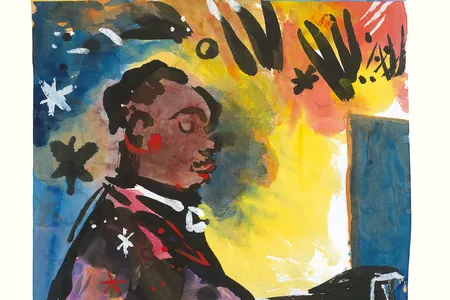 Chris Raschka's new children's book tells the true story of Sun Ra, an eccentric jazz musician.