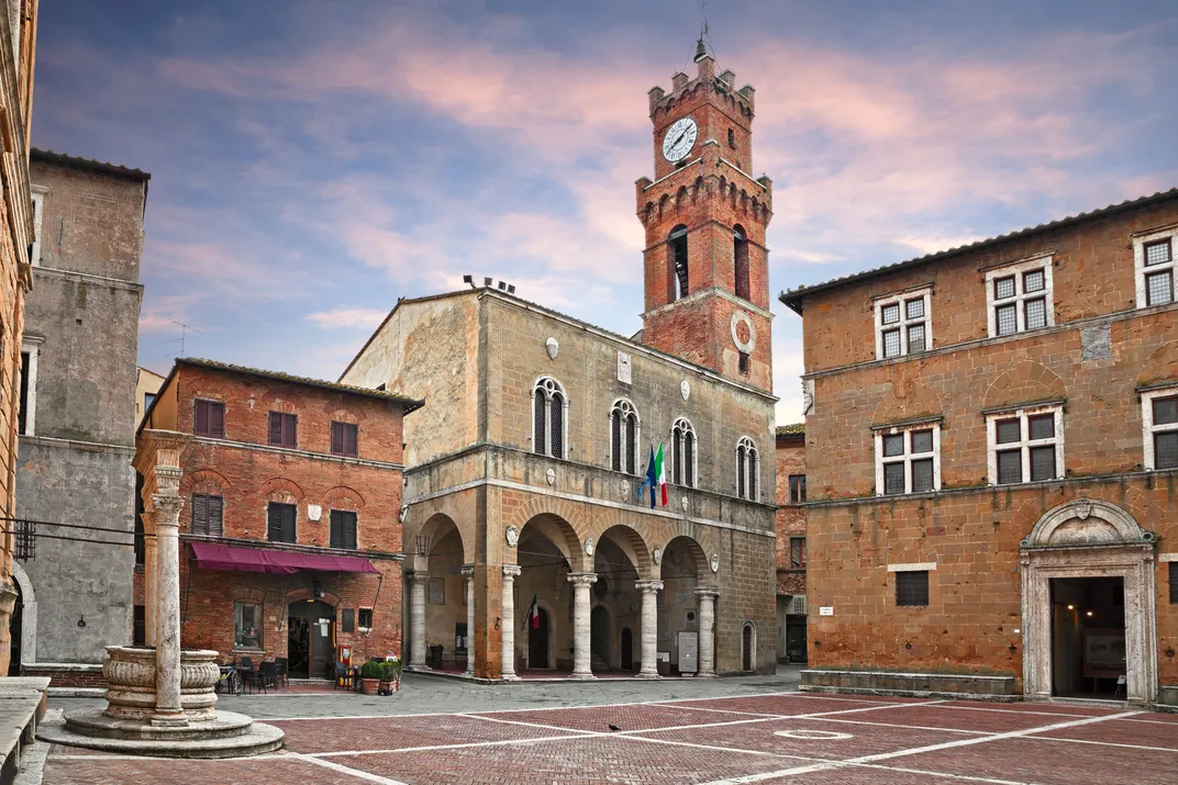 Main square of Pienza