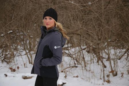 This winter jacket is light, thin and made of the same special ingredient that insulates astronaut spacesuits. 