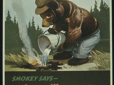 The original Smokey the Bear ad