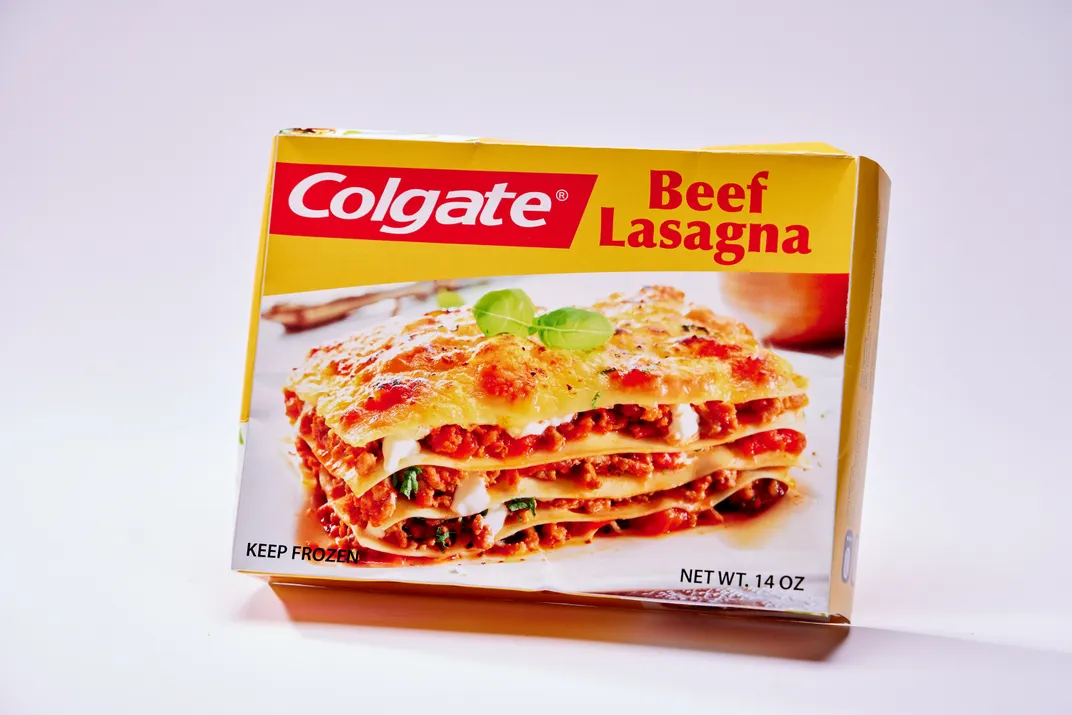 Box of Colgate lasagna