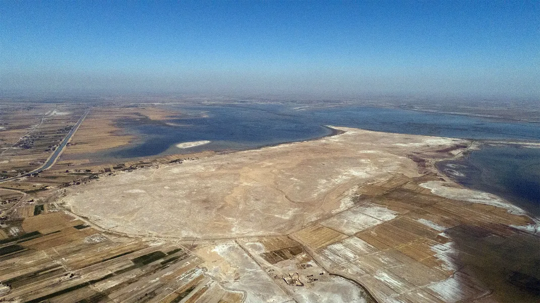 Overview of the Lagash site in southern Iraq