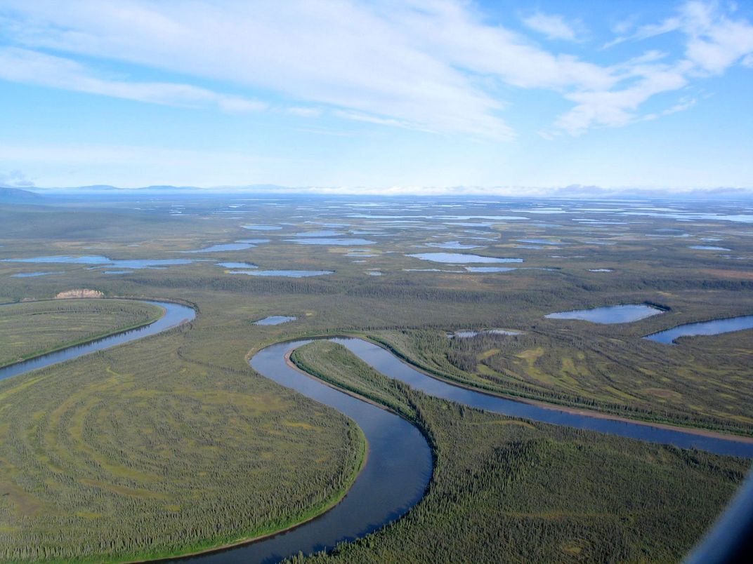 Old Crow River Yukon