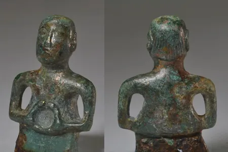 Researchers are unsure whether the figurine is of Roman or Celtic origin.