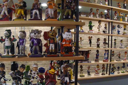 The National Bobblehead Hall of Fame and Museum was co-founded by two friends who have been collecting the figures for the past 16 years