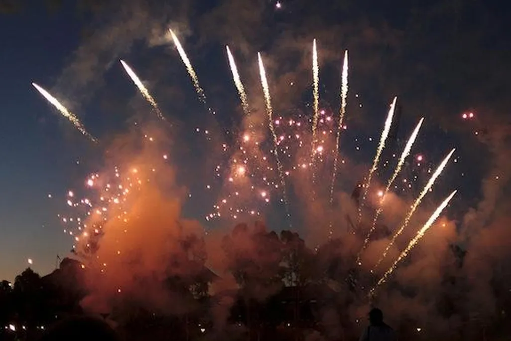 Gandalf’s fireworks were far better of course.