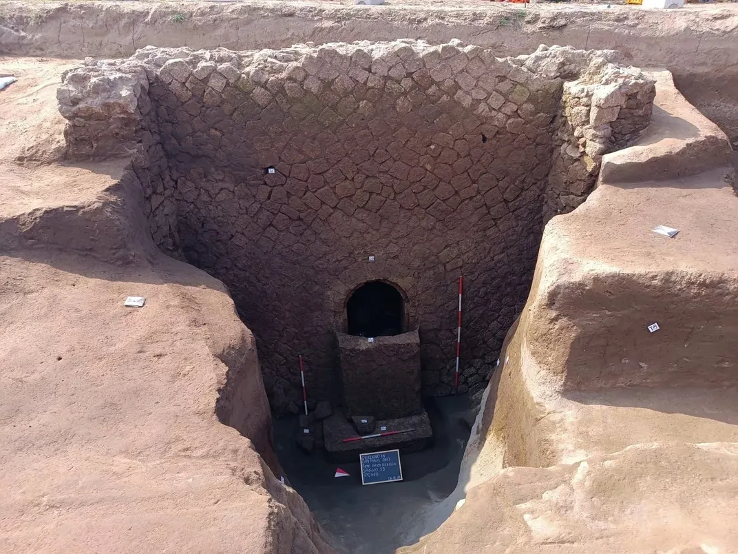 Tomb entrance