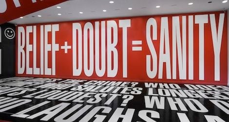 Twitter users will have the chance to chat live with artist Barbara Kruger.