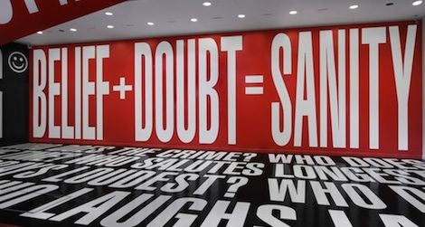 Twitter users will have the chance to chat live with artist Barbara Kruger.