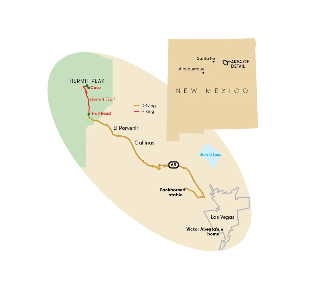 Map of New Mexico