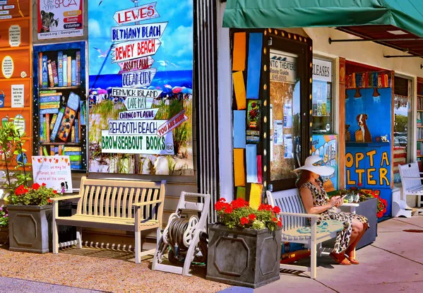 Boardwalk, Rehoboth Beach, Delaware.  Camera & Settings Canon Powershot G16. f8. 1/640. ISO 400. 200 mm Lens thumbnail