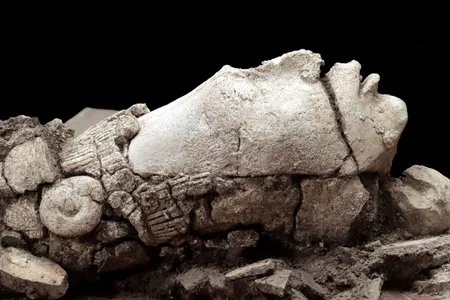 The depiction of a young Maya maize god is consistent with other portrayals of beheaded Maya deities.&nbsp;