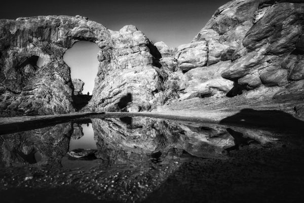 Arches National Park reflections. thumbnail