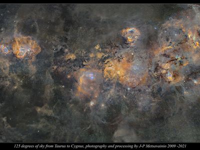 A mosaic image of our Milky Way galaxy created over the course of nearly 12 years.