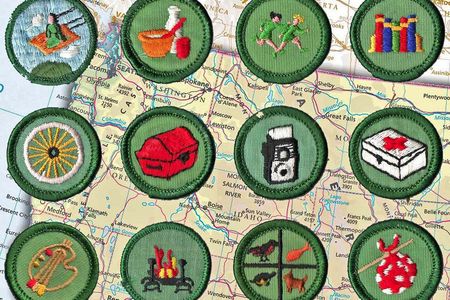 The Girl Scouts' newest badges celebrate art in the outdoors. 