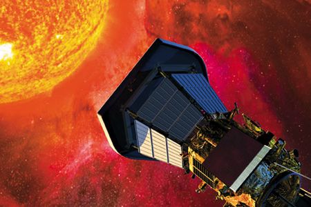 Instruments developed at the Harvard- Smithsonian Center for Astrophysics, such as this Solar Probe, will go to the Sun in 2018.
