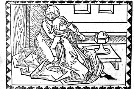 A woodcut from 1482 is yours for the coloring in a book by the Bodleian Library.
