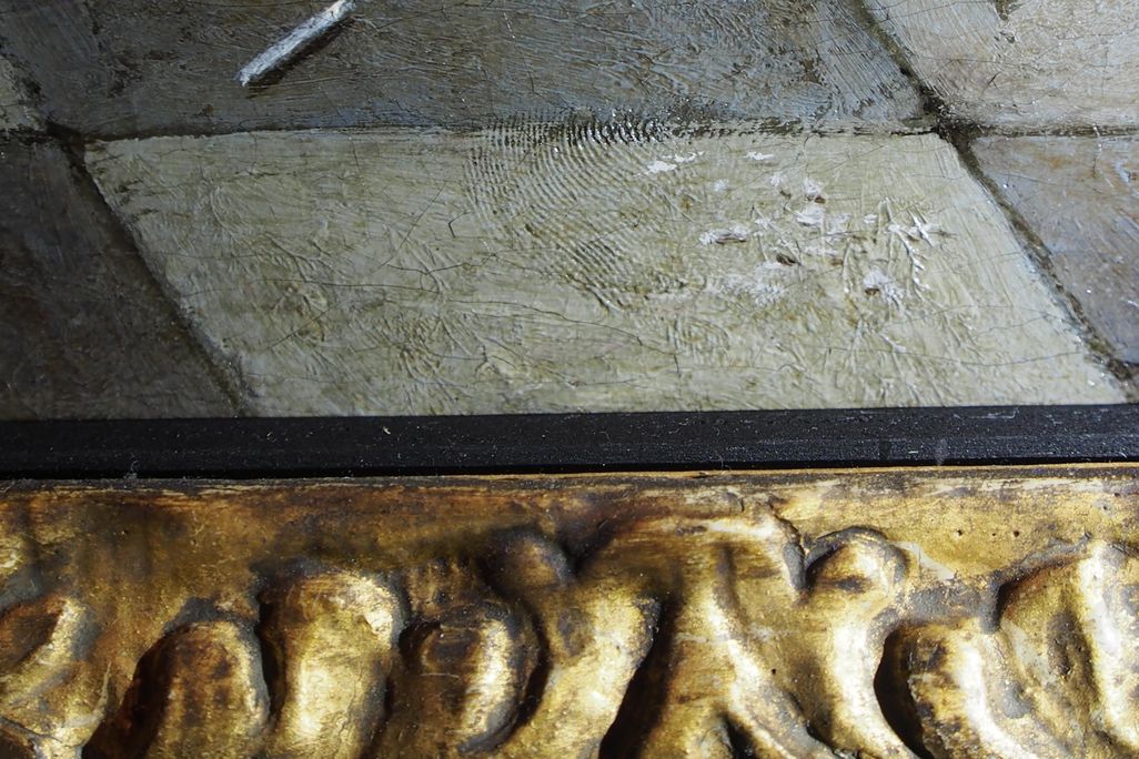 Detail Cardplayers in Sunlit Room de Hooch fingerprint