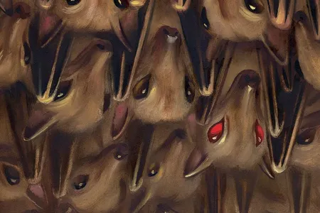 Bats have harbored dangerous coronaviruses that crossed to humans, like SARS-CoV-2.