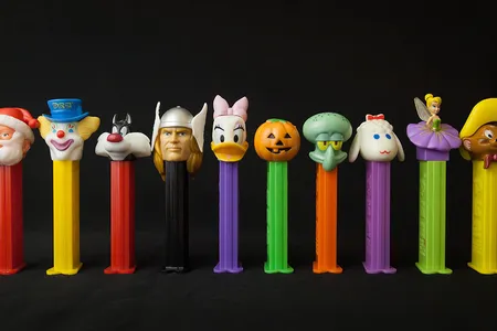 PEZ has designed about 1,400 different character heads and innumerable variations.