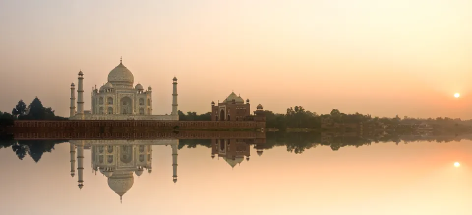  The ethereal Taj Mahal 