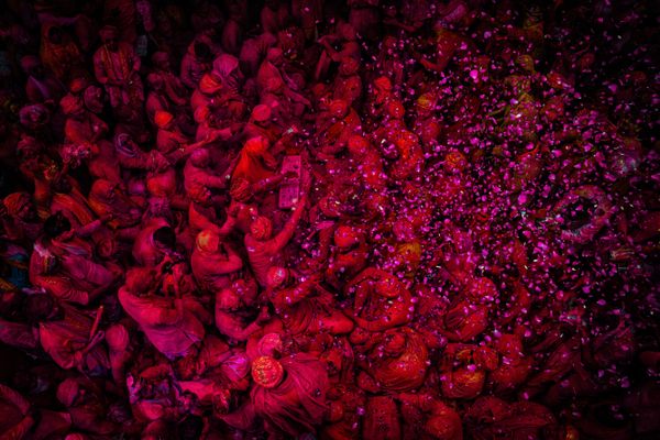 Dipped in the Colors of Holi thumbnail