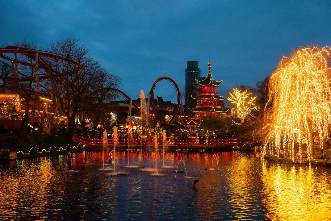The historic Tivoli Gardens in Copenhagen. Credit: Copenhagen Media Center/Mark Tanggaard