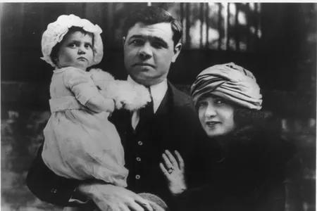 Wife Stands by Babe and Defies Accuser by Underwood & Underwood, 1925