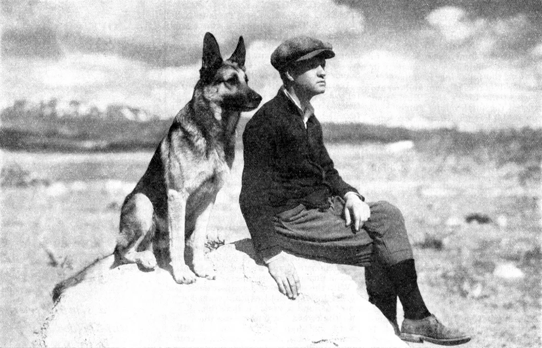 Strongheart and director Laurence Trimble
