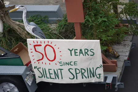 A celebratory Silent Spring float