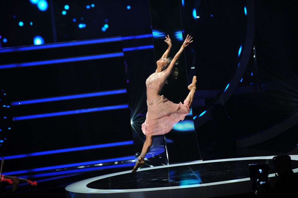 Misty Copeland dances at the BET Black Girls Rock show