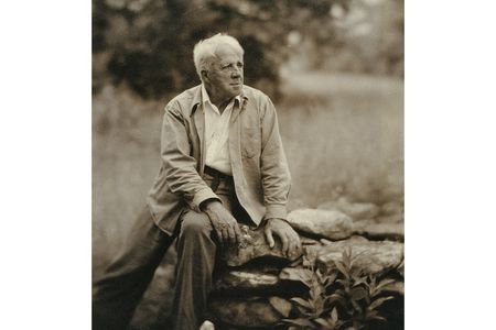 Robert Frost by Clara Sipprell, gelatin silver print, 1955. 