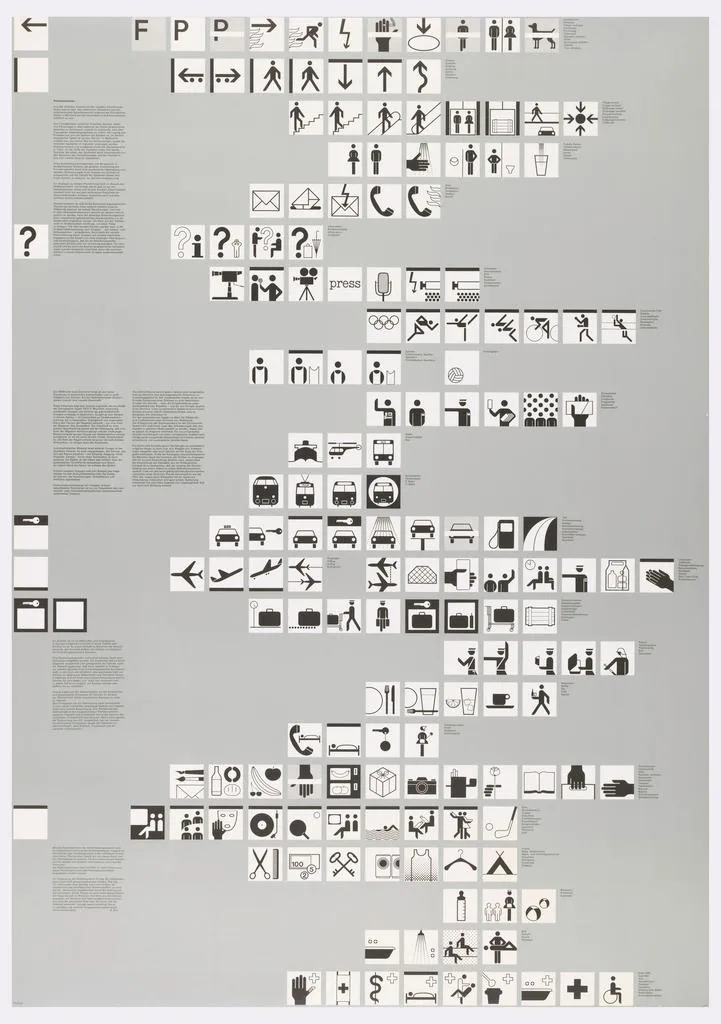 This Graphic Artist's Olympic Pictograms Changed Urban Design Forever