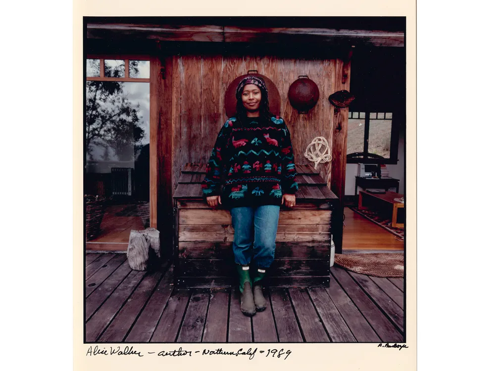 Portrait of Alice Walker, 1989
