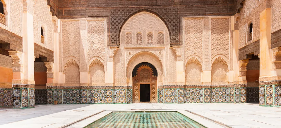  Mosque architecture, Marrakech 