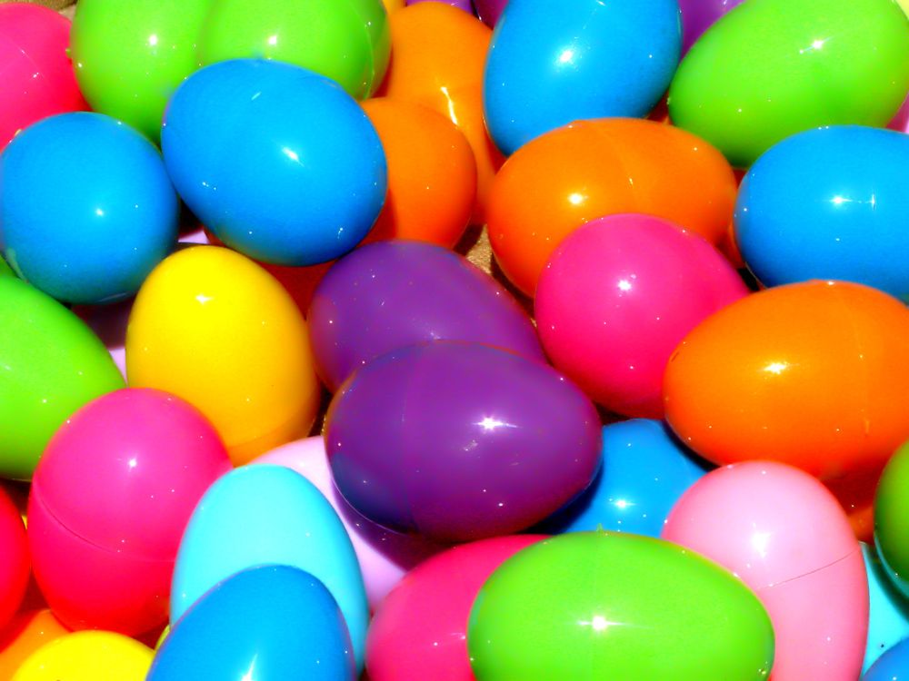 plastic eggs