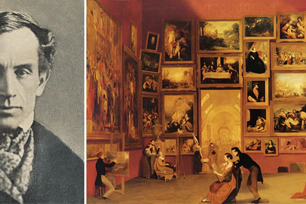 Samuel Morse and Gallery of the Louvre