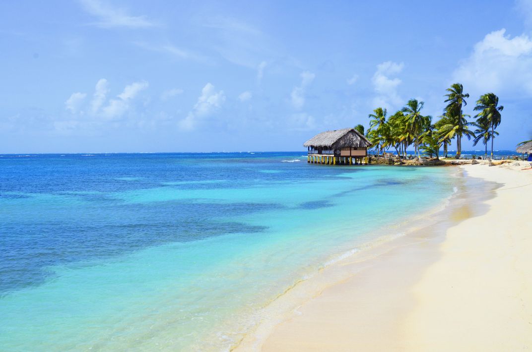 The delightful beaches of the San Blas Islands