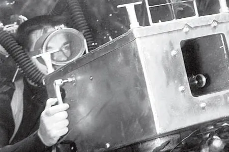 “My imagination runs away with me,” says Mozert (in an undated photograph). His underwater stills shaped the image of Silver Springs for more than four decades.