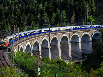 Across the Alps: A Deluxe Train Journey description