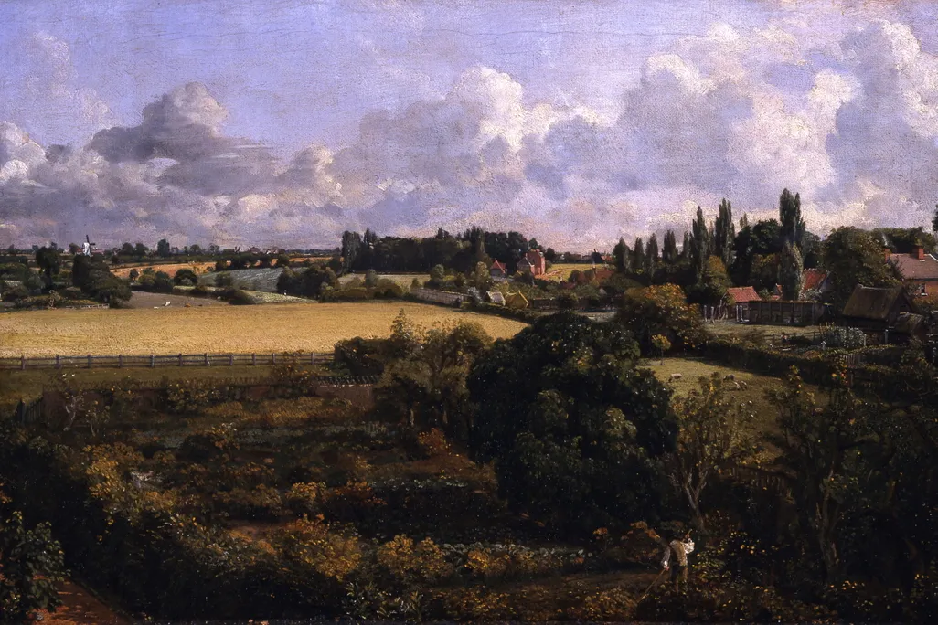 John Constable, Golding Constable's Kitchen Garden, 1815