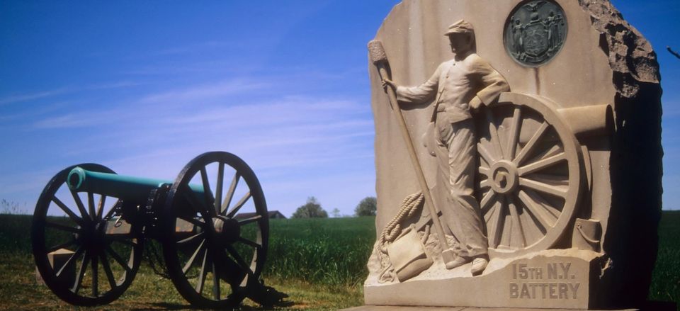  One of many memorials, Gettysburg  