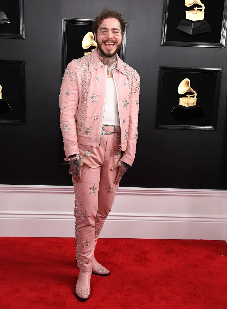 Post Malone at the 2019 Grammy Awards