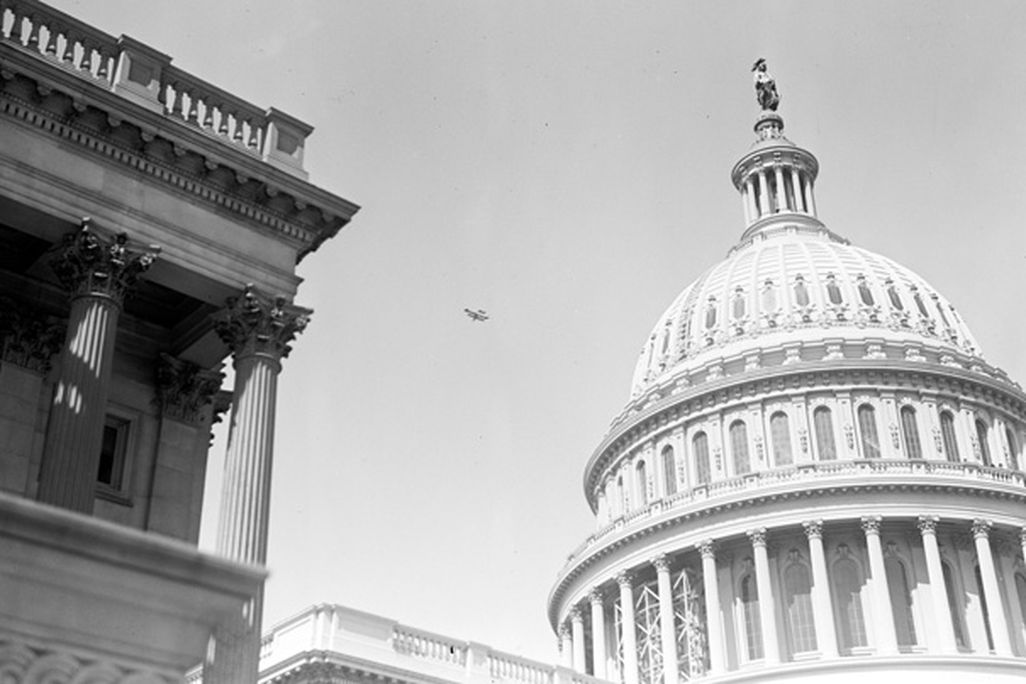 flying near capitol