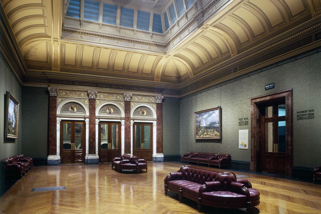 A gallery in London's National Gallery