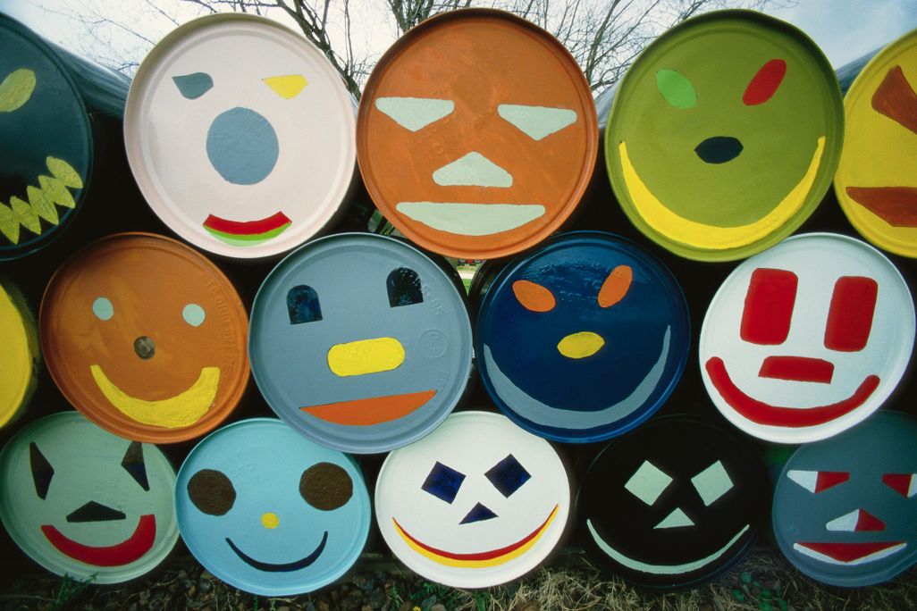 smiley faces