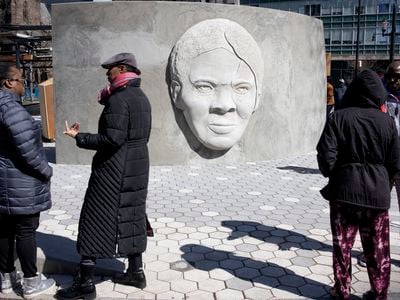 The unveiling of the new Harriet Tubman memorial on March 9 in downtown Newark, New Jersey